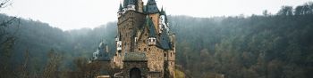 Обои 1590x400 Замок Эльц, Виршем, Германия