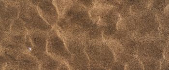 Обои 3440x1440 песок, песчаный пляж
