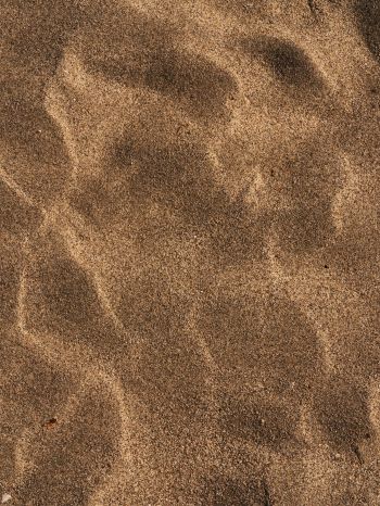 Обои 2048x2732 песок, песчаный пляж