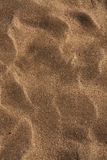 Обои 640x960 песок, песчаный пляж