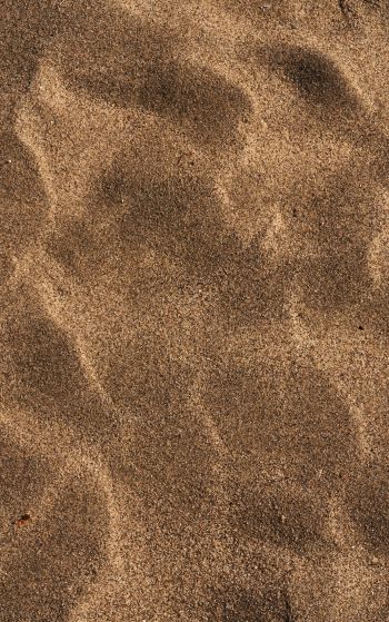 Обои 1752x2800 песок, песчаный пляж