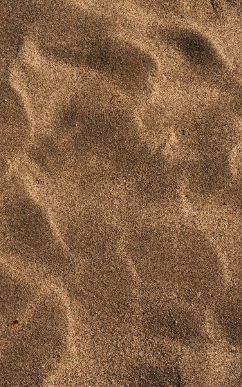 Обои 1600x2560 песок, песчаный пляж