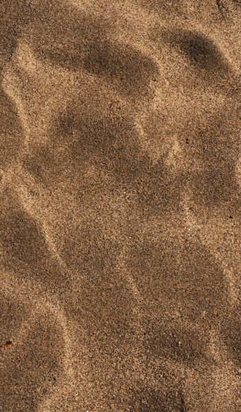 Обои 600x1024 песок, песчаный пляж