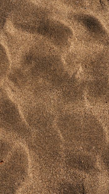 Обои 640x1136 песок, песчаный пляж