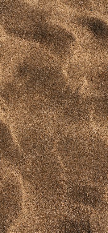 Обои 1242x2688 песок, песчаный пляж
