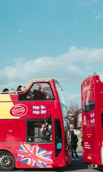 Обои 1200x2000 Бат, Великобритания, автобус