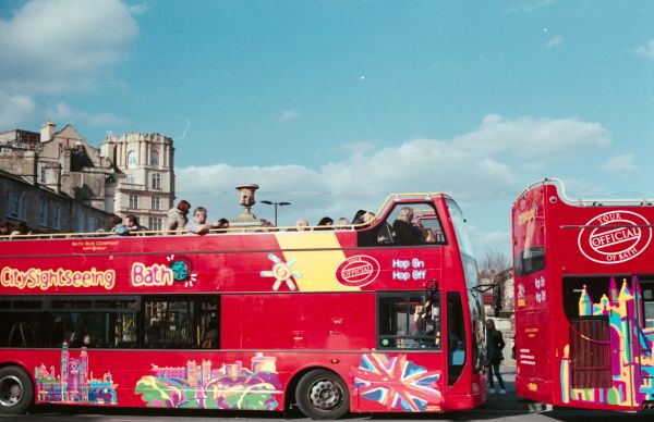Обои 4507x2917 Бат, Великобритания, автобус