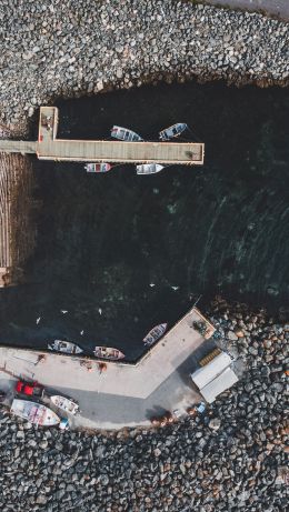 bay, jetty Wallpaper 640x1136