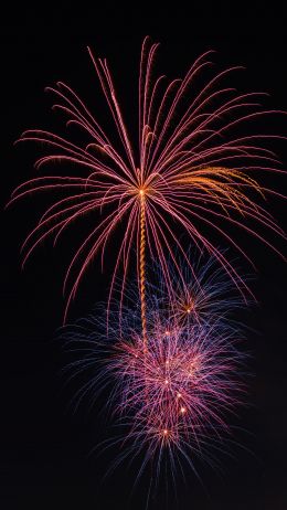 festival, fireworks Wallpaper 720x1280