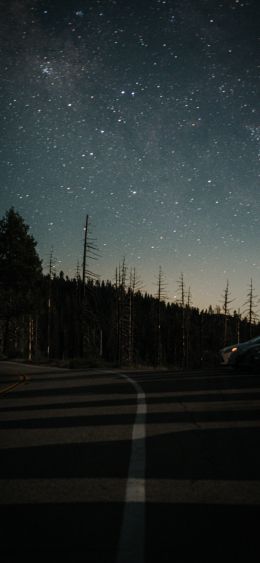 night road Wallpaper 1080x2340