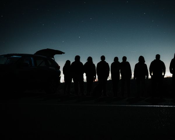 travelers, night Wallpaper 1280x1024