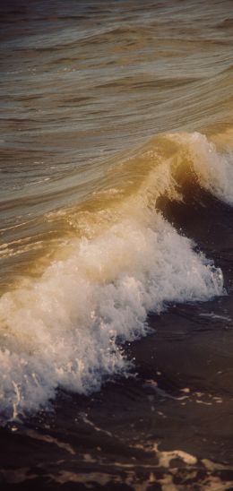 waves, sea Wallpaper 1440x3040