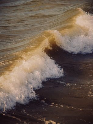 waves, sea Wallpaper 1620x2160