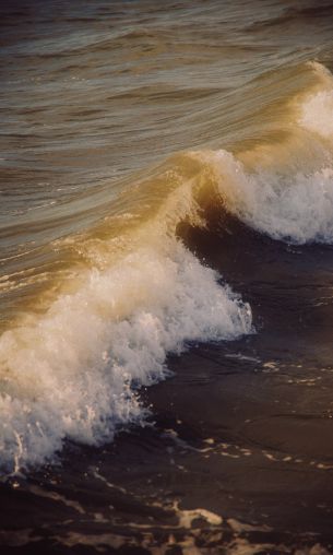 waves, sea Wallpaper 1200x2000