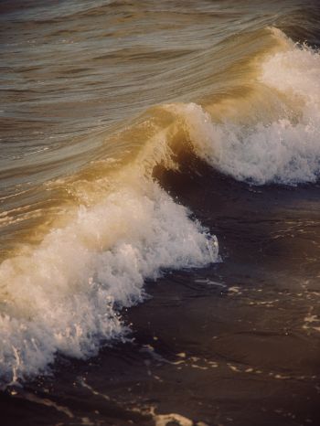 waves, sea Wallpaper 2048x2732