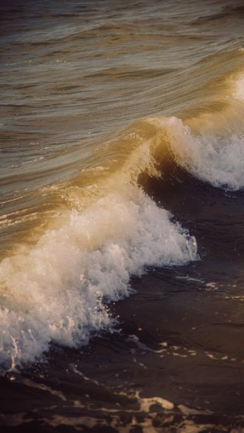 waves, sea Wallpaper 1440x2560