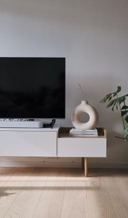 TV, interior Wallpaper 600x1024