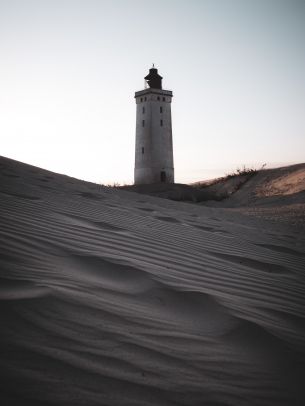 Lighthouse of Rubier-Knude, Furveien, Löcken, Denmark Wallpaper 1668x2224