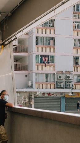 Hong Kong, city Wallpaper 640x1136