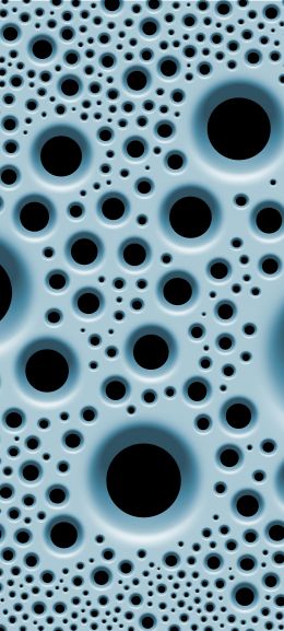 abstraction, holes Wallpaper 1440x3200