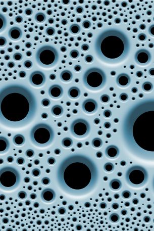 abstraction, holes Wallpaper 640x960