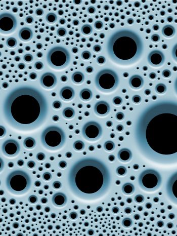 abstraction, holes Wallpaper 1668x2224