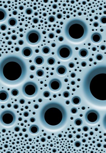 abstraction, holes Wallpaper 1668x2388