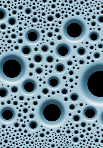 abstraction, holes Wallpaper 1640x2360
