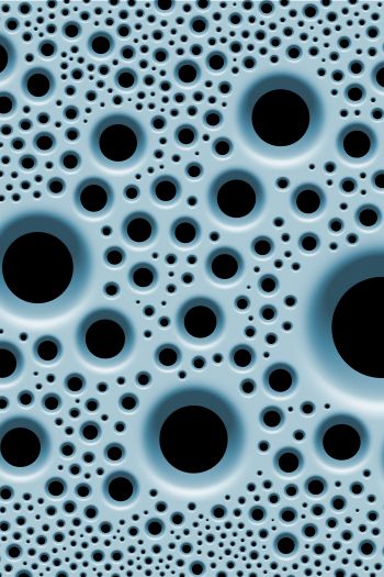 abstraction, holes Wallpaper 640x960