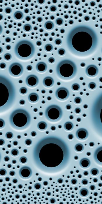 abstraction, holes Wallpaper 720x1440