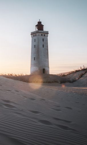 Lighthouse of Rubier-Knude, Furveien, Löcken, Denmark Wallpaper 1200x2000