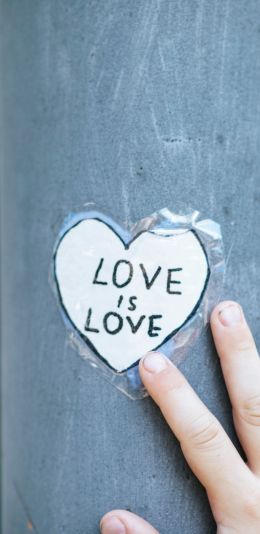 love is love Wallpaper 1080x2220