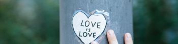 love is love Wallpaper 1590x400