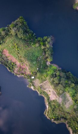 Laguna Jure, La-Guama, Honduras Wallpaper 600x1024