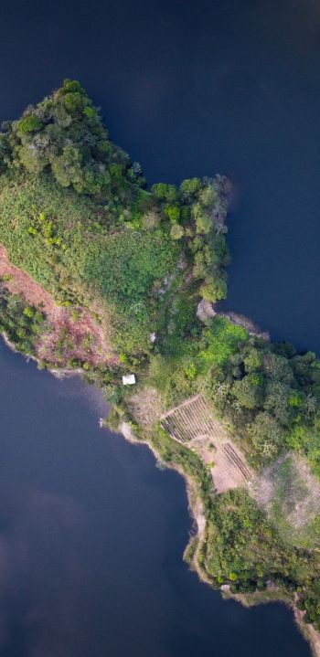 Laguna Jure, La-Guama, Honduras Wallpaper 1080x2220