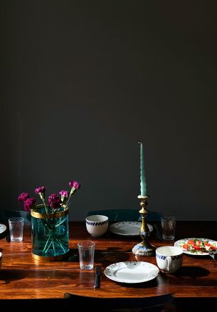 table setting Wallpaper 1640x2360