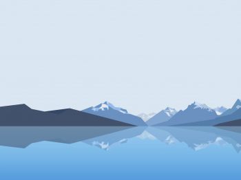 lake, landscape, blue Wallpaper 1024x768