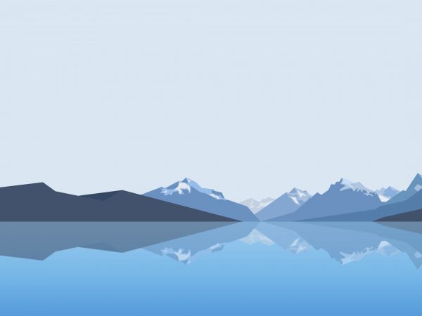 lake, landscape, blue Wallpaper 800x600