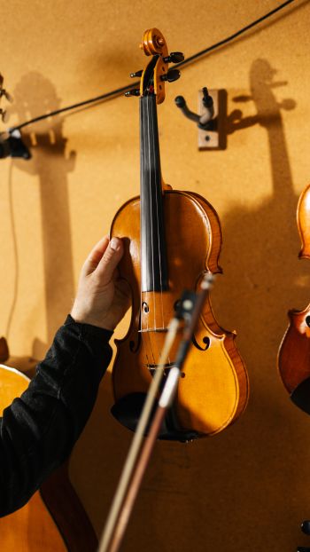 violin, musical instrument Wallpaper 720x1280