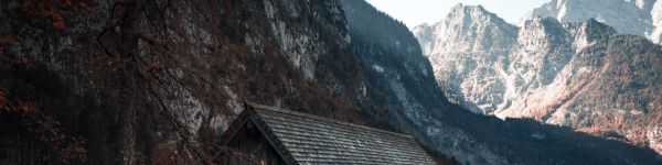 Königssee, Schönau am Königssee, Germany Wallpaper 1590x400