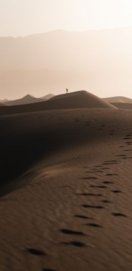 Death Valley, California, USA Wallpaper 1440x2960