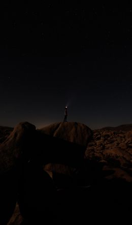 night, night valley Wallpaper 600x1024