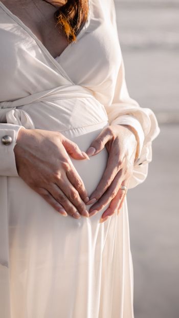 woman, pregnant Wallpaper 640x1136