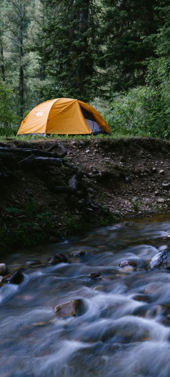 camping Wallpaper 1080x2400