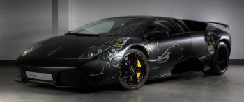 Обои 2560x1080 Lamborghini LP710, спортивная машина