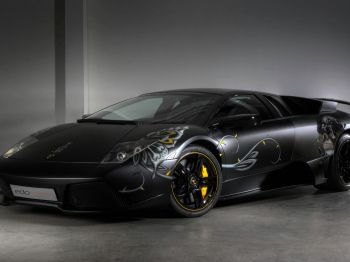 Обои 1024x768 Lamborghini LP710, спортивная машина