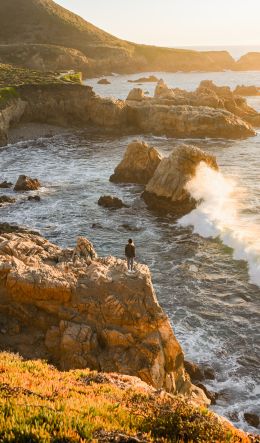 Big Sur, California, USA Wallpaper 600x1024