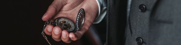 pocket watch Wallpaper 1590x400