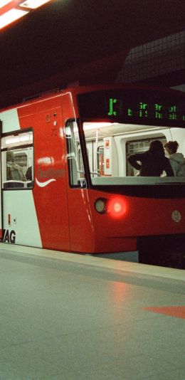 Nuremberg, Germany, subway gg Wallpaper 1080x2220