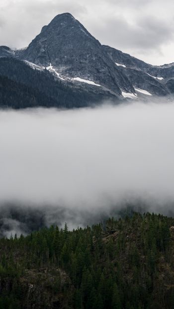 North Cascades National Park, Washington, USA Wallpaper 640x1136